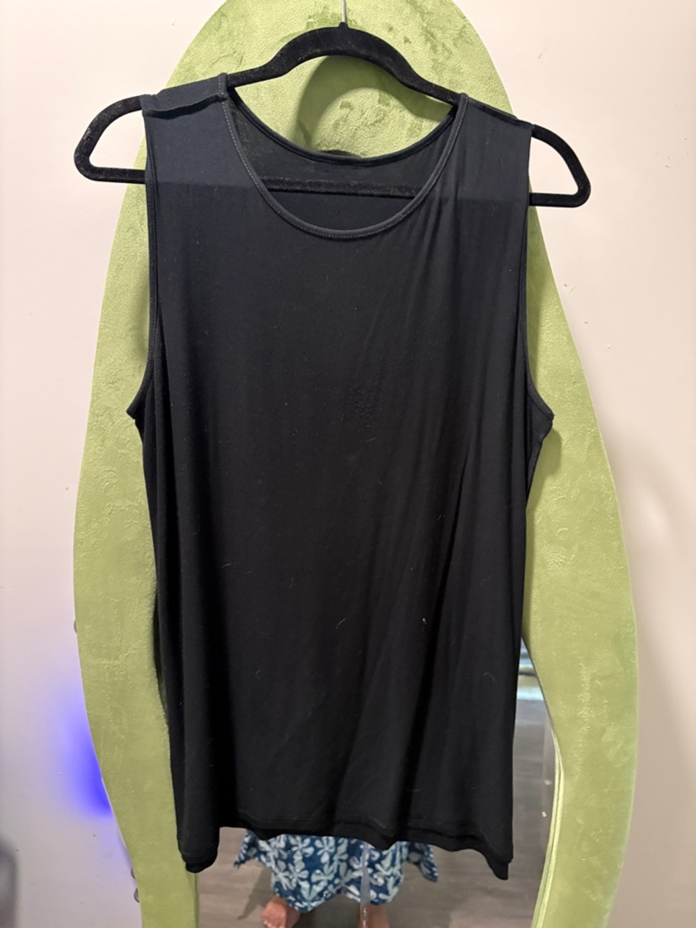 J. Jill Black Sleeveless Tank Top